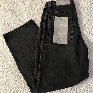 Everlane Way-High Straight Leg Jeans
